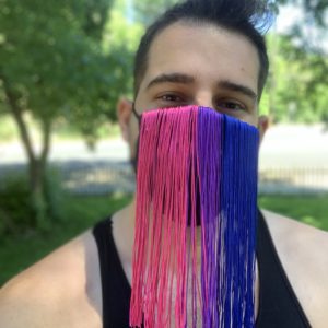 Bisexual Pride Mask
